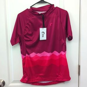 ZYIA Active PINK freeride Mountain Bike Jersey